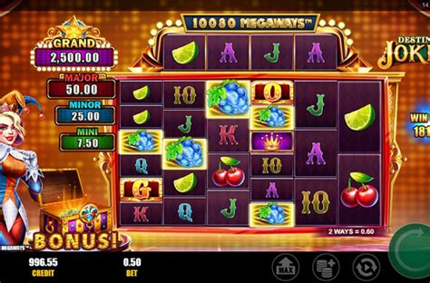 Joker Megaways slot machine .